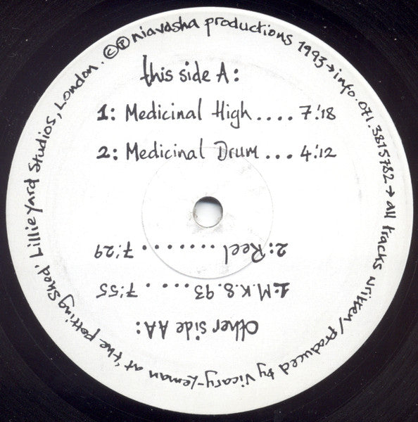 Niavasha : The Medicine EP (12", EP)