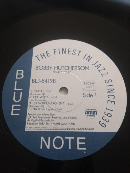 Bobby Hutcherson : Dialogue (LP, Album, RE, DMM)