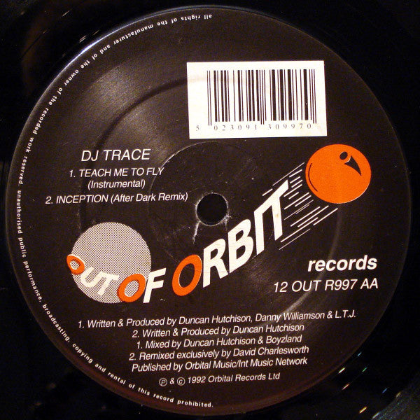 DJ Trace : Teach Me To Fly (Remix) / Inception (After Dark Remix) (12")