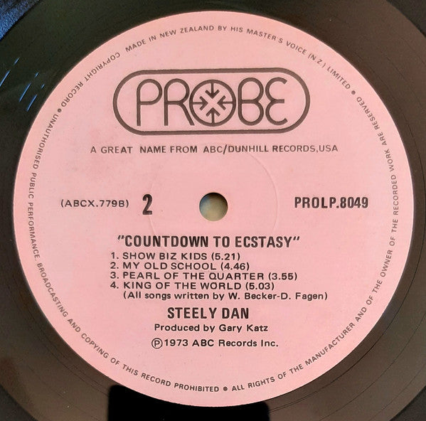 Steely Dan : Countdown To Ecstasy (LP, Album)