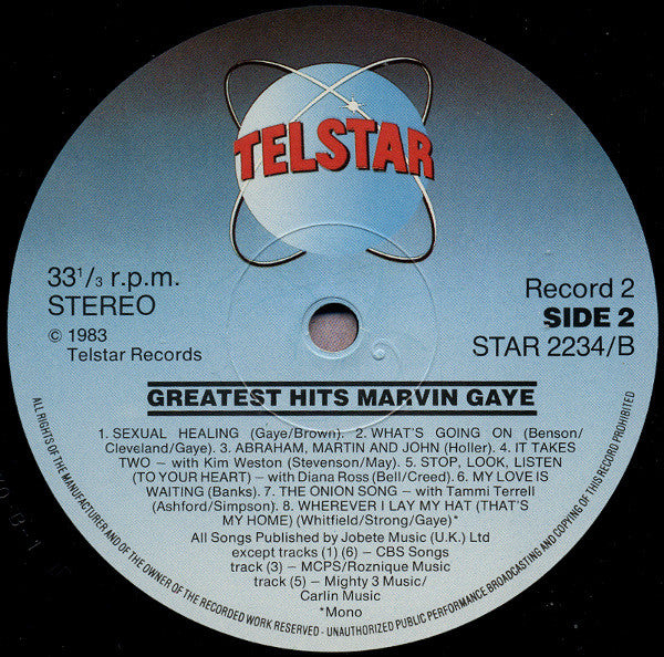 Marvin Gaye : Greatest Hits (LP, Comp, Mono)
