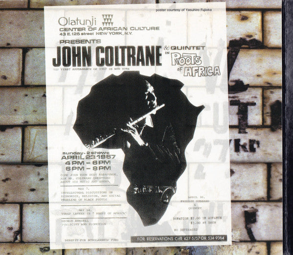 John Coltrane : The Olatunji Concert: The Last Live Recording (CD, Album, Dig)
