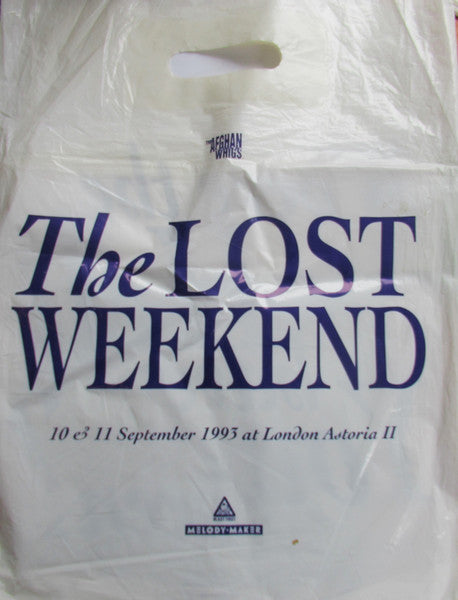 Various : The Lost Weekend (LP, Album, Comp)