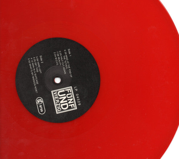 Gary Clail's Tackhead Sound System : Tackhead Tape Time (LP, Album, Red)
