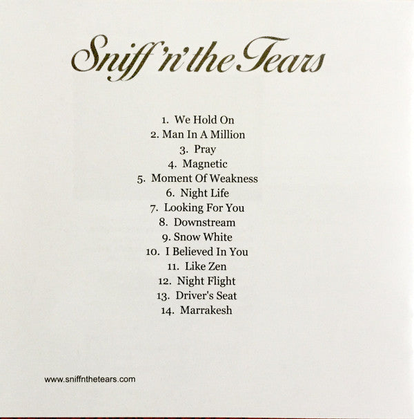 Sniff 'n' The Tears : Acoustic - Jump (CD, Album, Dig)