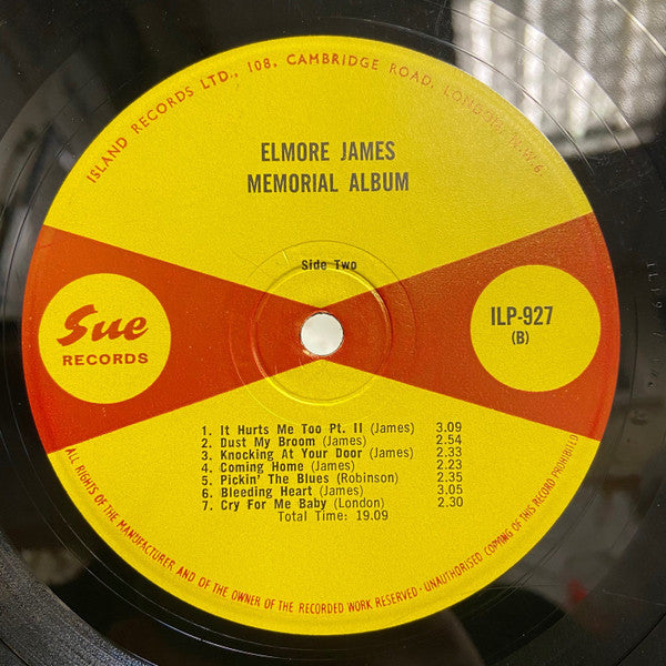 Elmore James : Memorial Album (LP, Comp, Mono)