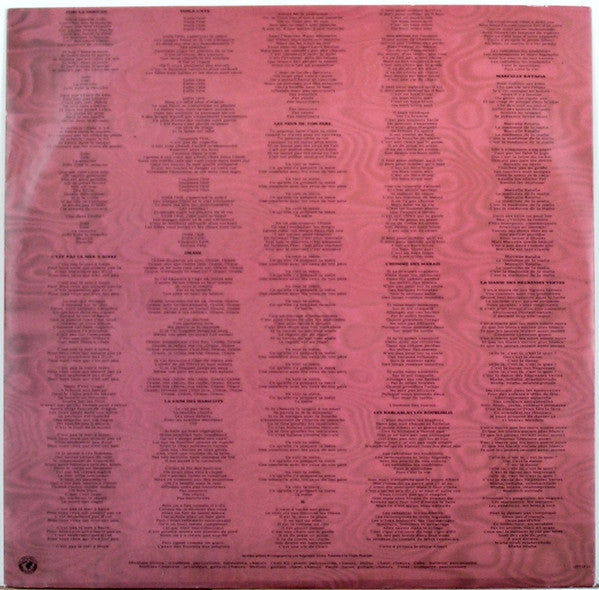 Les Negresses Vertes : Mlah (LP, Album)