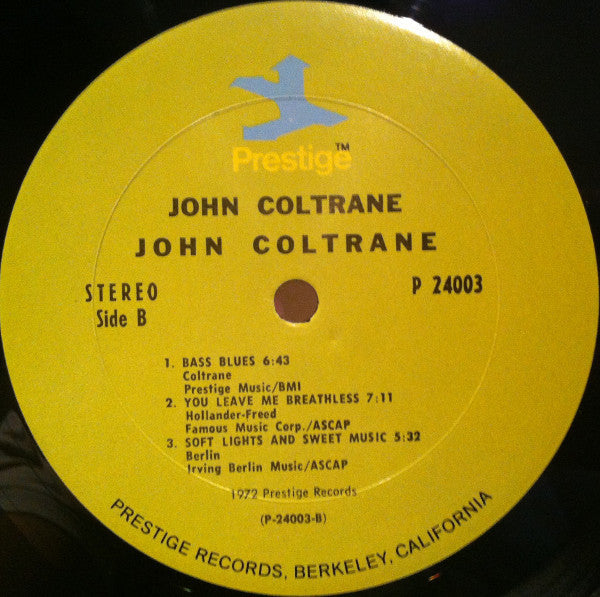 John Coltrane : John Coltrane (2xLP, Comp, RM)