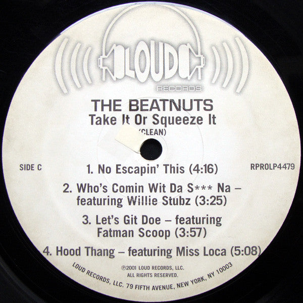 The Beatnuts : Take It Or Squeeze It (Clean) (2xLP, Promo)