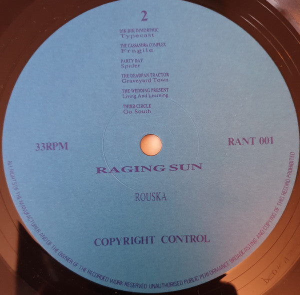 Various : Raging Sun (LP, Comp, RE)