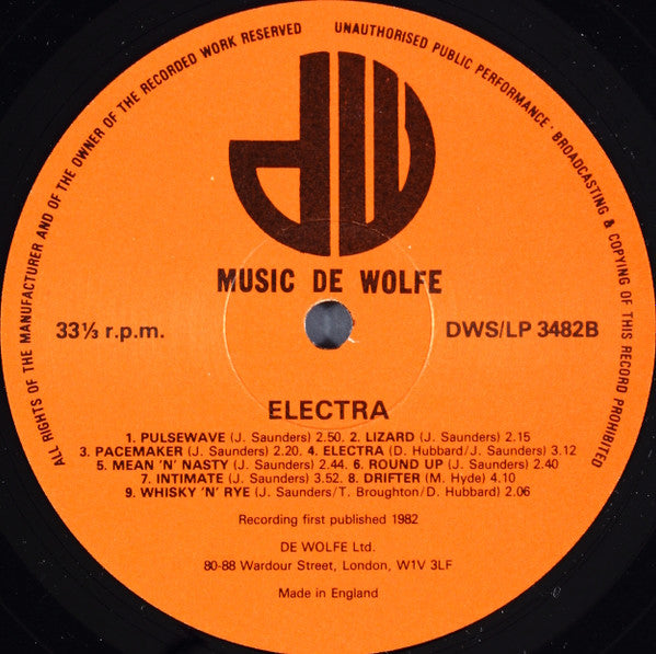 Rubba : Electra (LP)