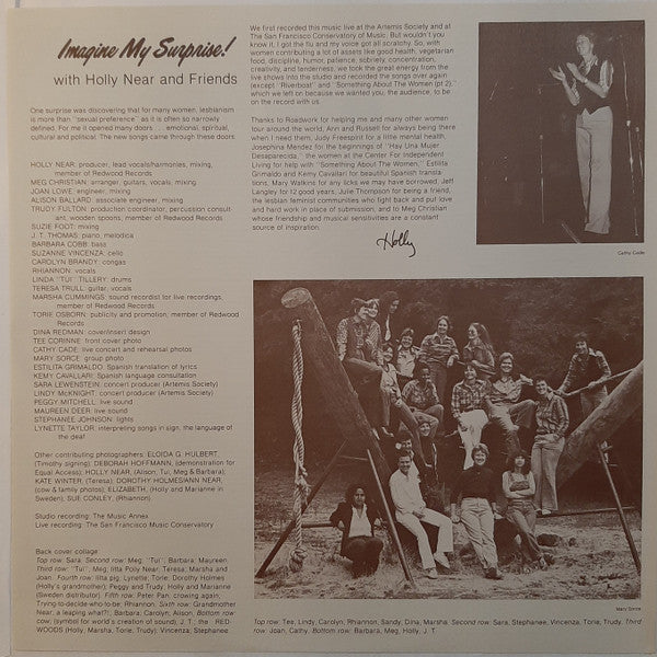 Holly Near And Friends* : Imagine My Surprise! (LP, Album)