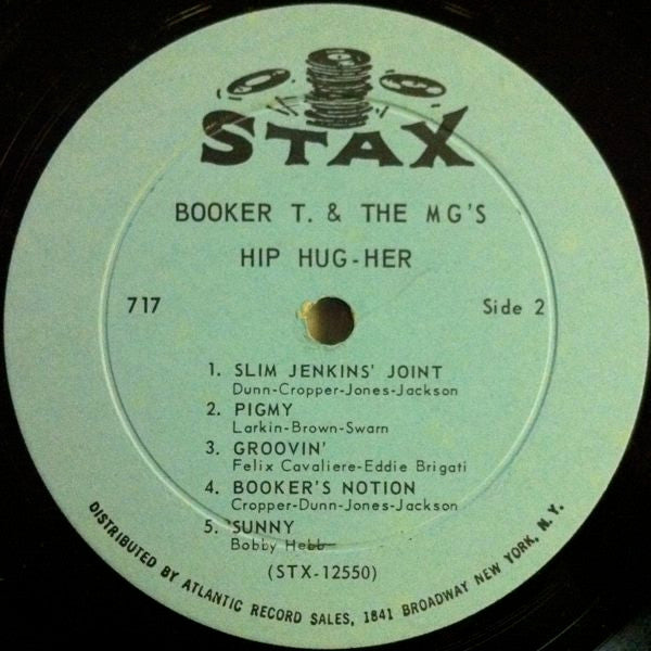 Booker T. & The MG's* : Hip Hug-Her (LP, Album, Mono)