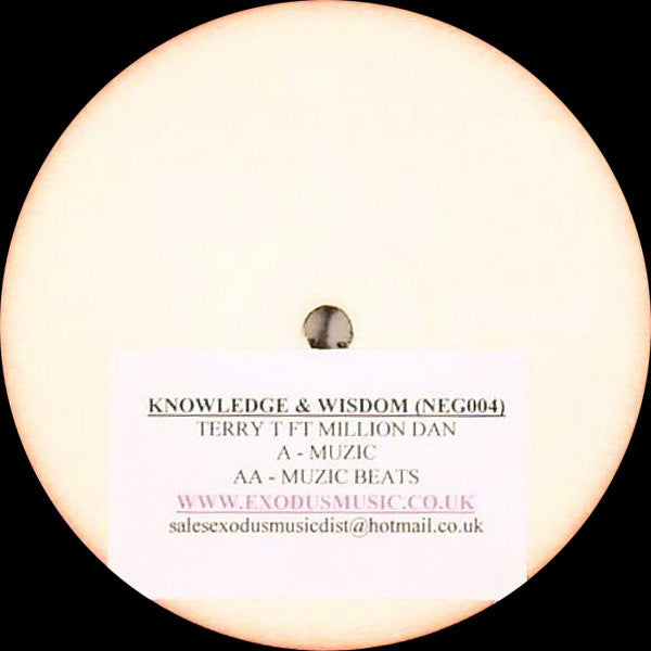 Terry T* Ft Million Dan : Muzic / Muzic Beats (12", W/Lbl, Sti)
