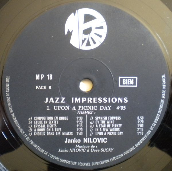 Janko Nilovic : Jazz Impressions 2 (LP)