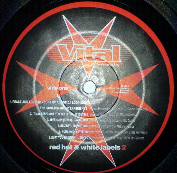 Various : Red Hot & White Labels 2 (LP, Comp)