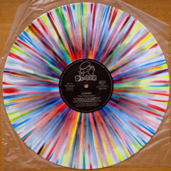 Chrome (8) Featuring Damon Edge : The Chronicles I (LP, Album, RE, Mul)