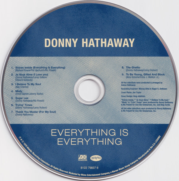 Donny Hathaway : Original Album Series (Box, Comp, RP + CD, Album, RE + CD, Album, RE + CD)