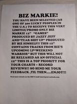 Biz Markie : Games / Tear Shit Up (12", Promo)