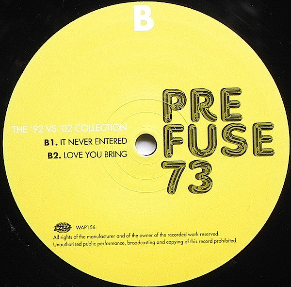 Prefuse 73 : The '92 Vs '02 Collection (12")