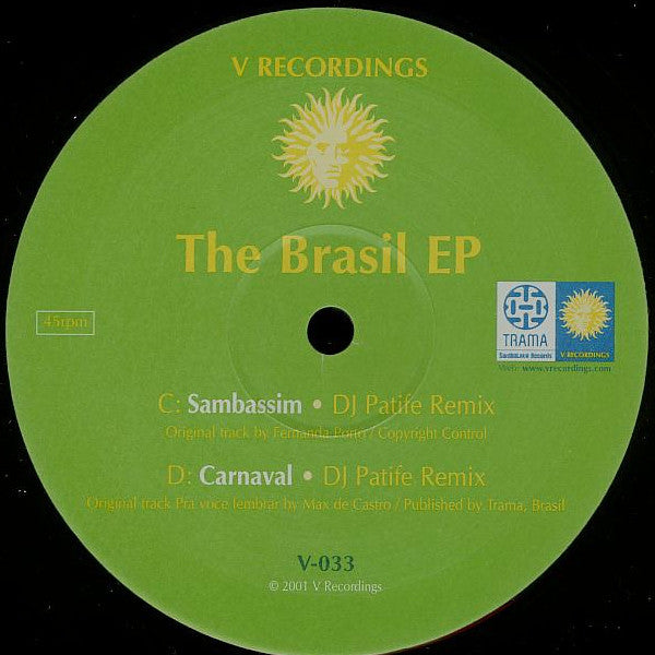 Various : The Brasil EP (2x12", EP)