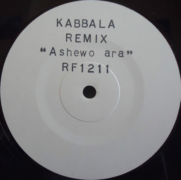 Kabbala : Ashewo Ara / Voltan Dance (12", W/Lbl, Sta)