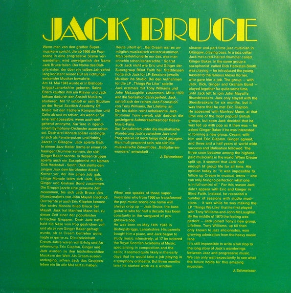 Jack Bruce, Richie Havens : Pop History (2xLP, Comp)