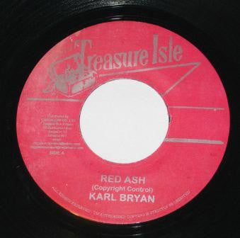 The Silvertones / Karl Bryan : Blue Bird / Red Ash (7", RE)