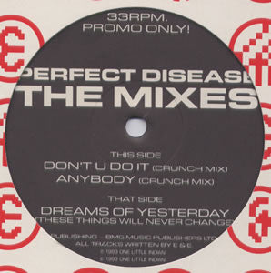 Eskimos & Egypt : Perfect Disease - The Mixes (12", Promo)