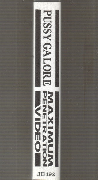 Pussy Galore (2) : Maximum Penetration (VHS, PAL)