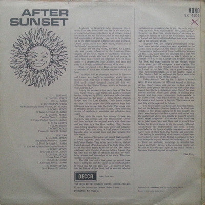 Various : After Sunset (LP, Comp, Mono)