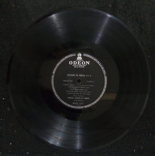 Carolina Cardoso De Menezes : Sucessos Em Desfile N. 2 (10", Album, Mono)