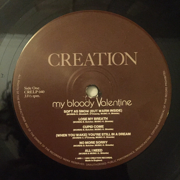 My Bloody Valentine : Isn't Anything (LP, Album, SW )