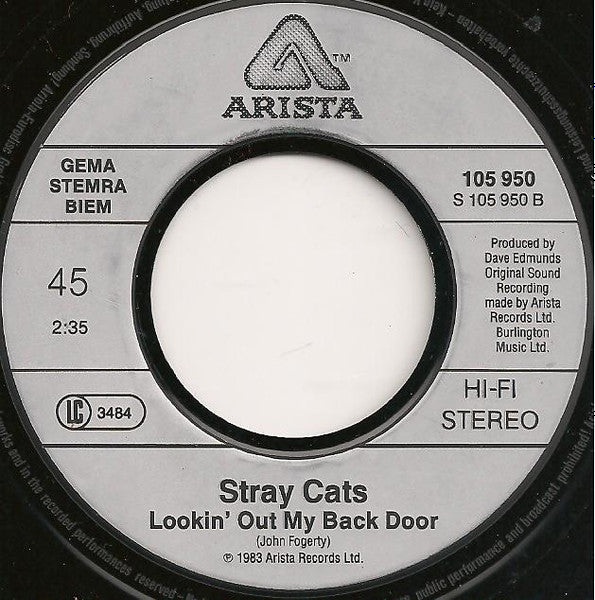 Stray Cats : Rebels Rule (7", Single)