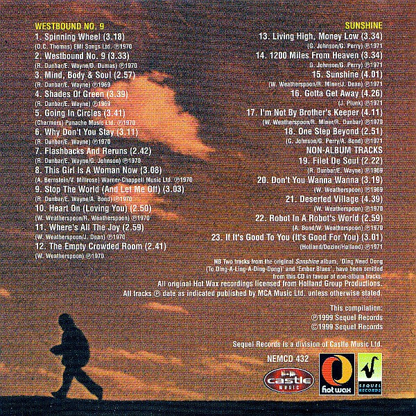 Flaming Ember : Westbound Nº. 9 - The Hot Wax Sessions (CD, Comp, RM)
