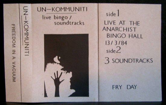 Uncommunity : Live Bingo / Soundtracks (Cass, RE, C60)