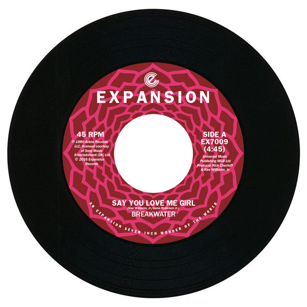 Breakwater : Say You Love Me Girl (7")