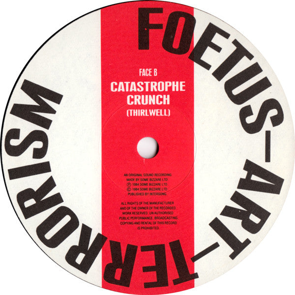 Foetus : Calamity Crush (12", Single)