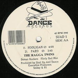 The Ragga Twins : Ragga Trip / Hooligan 69 (12")