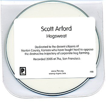 Scott Arford : Hogsweat (CDr, Mini, Ltd)