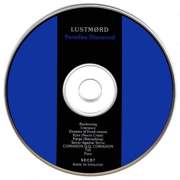 Lustmørd* : Paradise Disowned (CD, Album, RE)