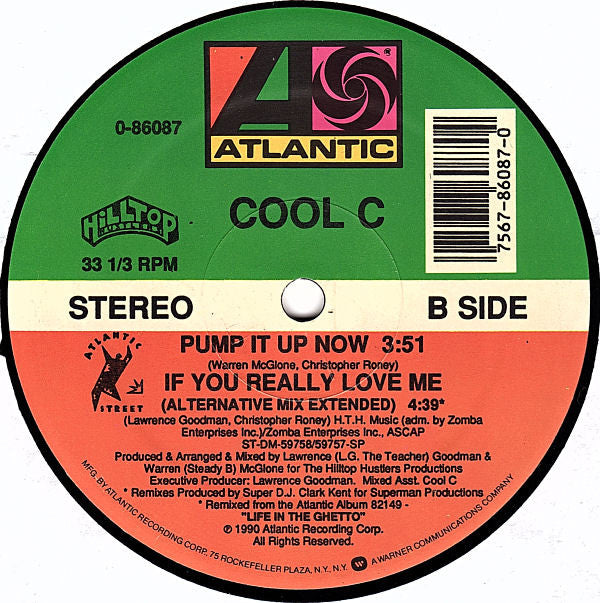 Cool C : If You Really Love Me (12")