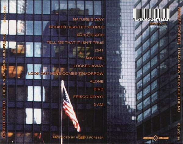 Robert Forster : I Had A New York Girlfriend (CD, Album)