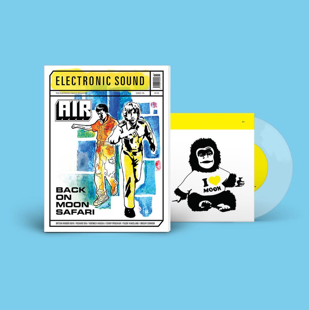 Electronic Sound Magazine - Air Issue + ‘Sexy Boy’ remixes clear vinyl 7"