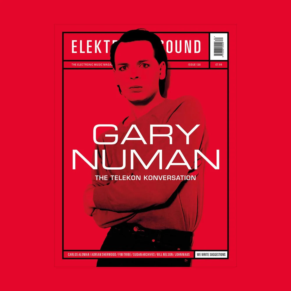 Electronic Sound - Gary Numan + ‘I’m An Agent‘ / ‘Remind Me To Smile‘ transparent red vinyl seven-inch single