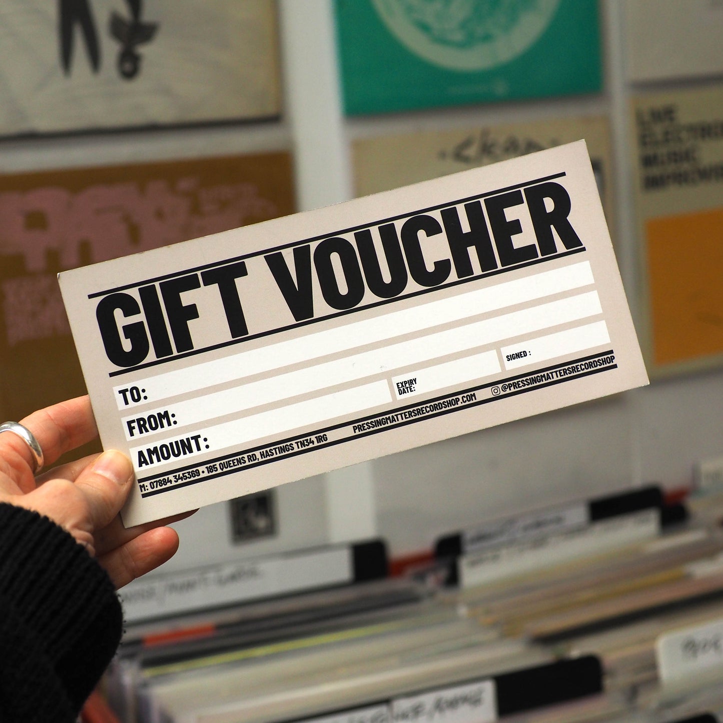 Pressing Matters Gift Voucher