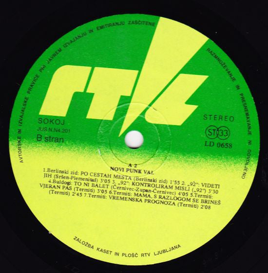 Various : Novi Punk Val 78-80 (LP, Comp)