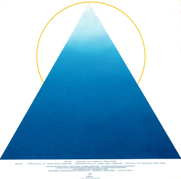 Tangerine Dream : White Eagle (LP, Album, RE)
