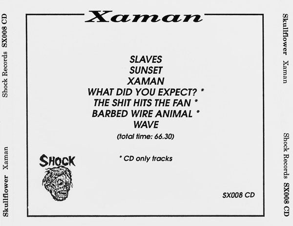 Skullflower : Xaman (CD, Album)