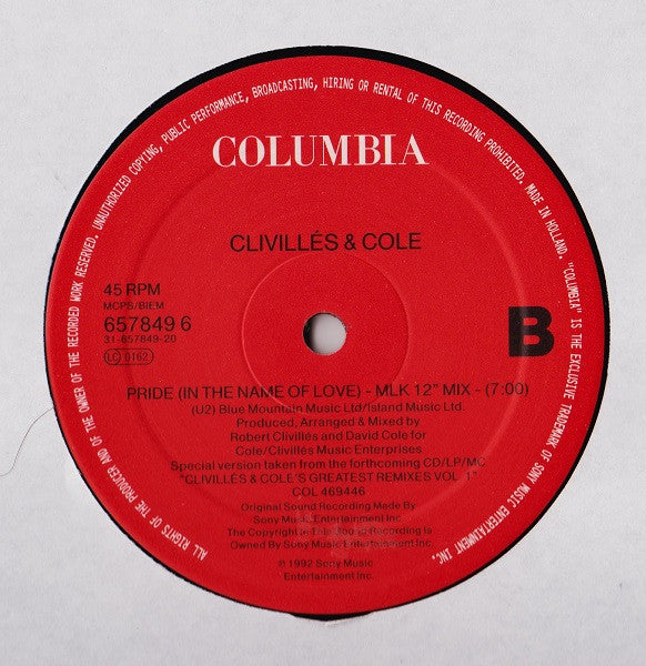 Clivillés & Cole : A Deeper Love (A Deeper Feeling Mix) (12", Single)